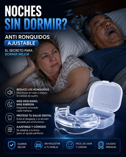 Anti Ronquidos AJUSTABLE 😴 EL SECRETO PARA DORMIR FELIZ. 😌