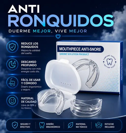 Anti Ronquidos AJUSTABLE 😴 EL SECRETO PARA DORMIR FELIZ. 😌