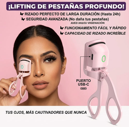 Rizador de Pestañas Térmico Recargable - LashVibe™
