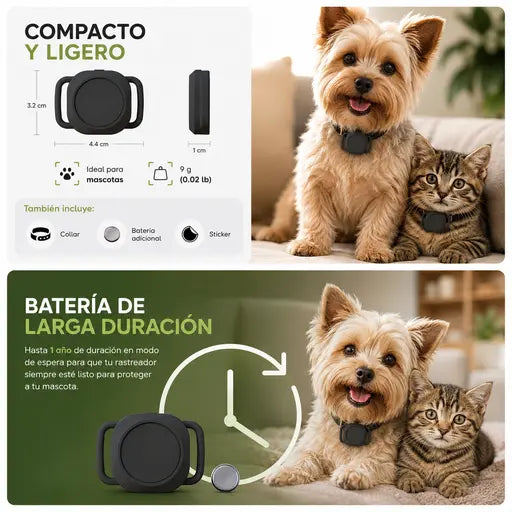 X Tracker GPS - Encuentra tu Mascota donde sea 🚫 🐶🐱